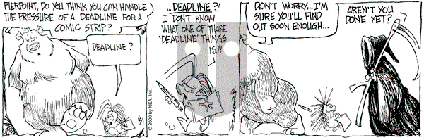 The Grizzwells on Thursday June 1, 2000 Comic Strip