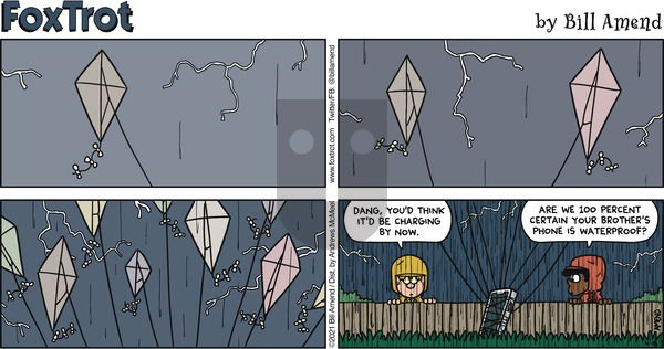 FoxTrot on Sunday April 18, 2021 Comic Strip