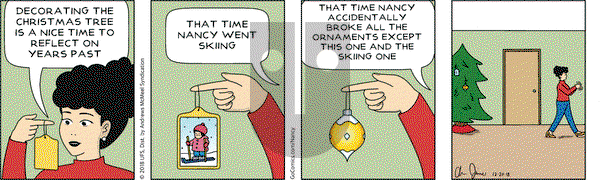Nancy on Thursday December 20, 2018 Comic Strip