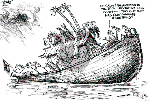Pat Oliphant on Thursday July 11, 2013 Comic Strip