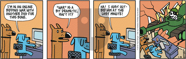 Pooch Cafe on Thursday January 18, 2018 Comic Strip