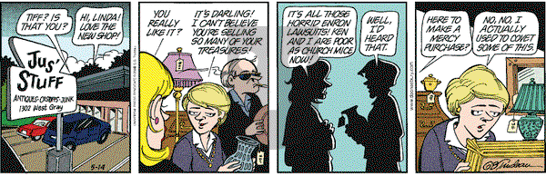 Doonesbury on Tuesday May 14, 2002 Comic Strip