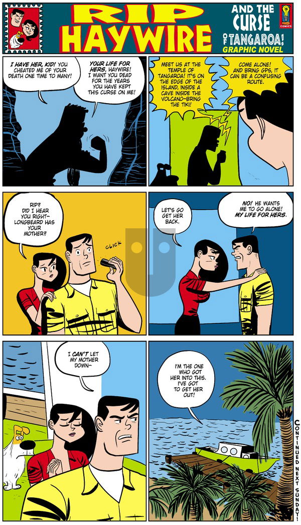 Rip Haywire on Sunday December 21, 2014 Comic Strip