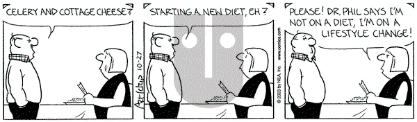 The Born Loser on Monday October 27, 2003 Comic Strip