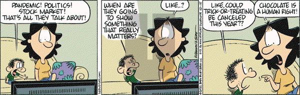 Baby Blues on Thursday October 15, 2020 Comic Strip