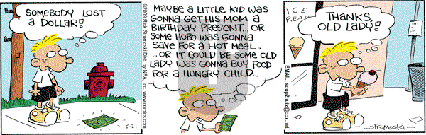 Soup to Nutz - Old on Thursday May 21, 2009 Comic Strip