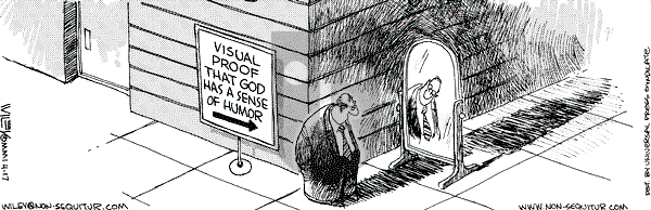 Non Sequitur on Tuesday April 17, 2001 Comic Strip