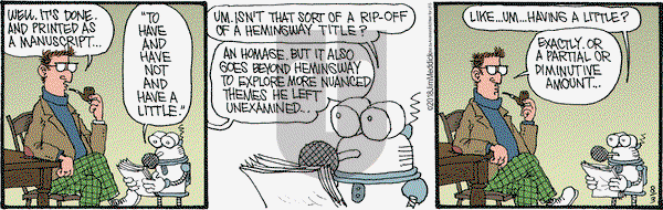 Monty on Friday August 3, 2018 Comic Strip