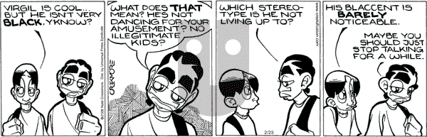 Maintaining on Saturday February 23, 2008 Comic Strip