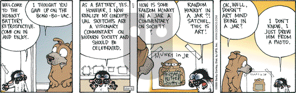 Get Fuzzy on Monday April 27, 2009 Comic Strip