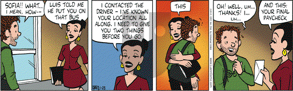 Luann on Friday January 23, 2015 Comic Strip