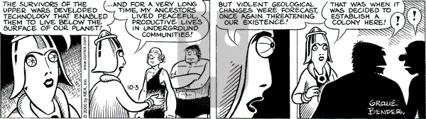 Alley Oop on Tuesday November 28, 2000 Comic Strip