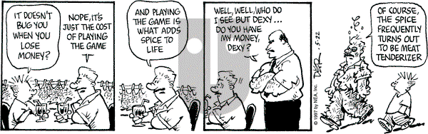 Betty on Thursday May 22, 1997 Comic Strip