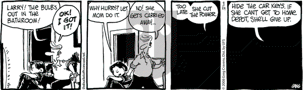 The Buckets on Monday March 24, 2008 Comic Strip