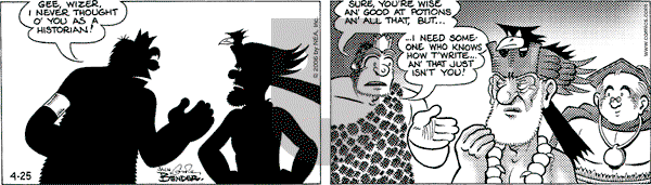 Alley Oop on Tuesday April 25, 2006 Comic Strip
