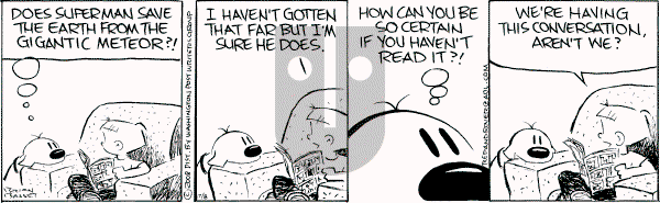 Red and Rover on Tuesday July 8, 2008 Comic Strip