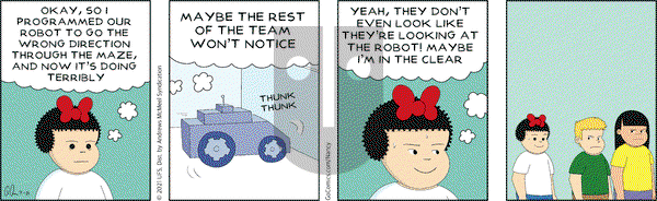 Nancy on Thursday July 1, 2021 Comic Strip