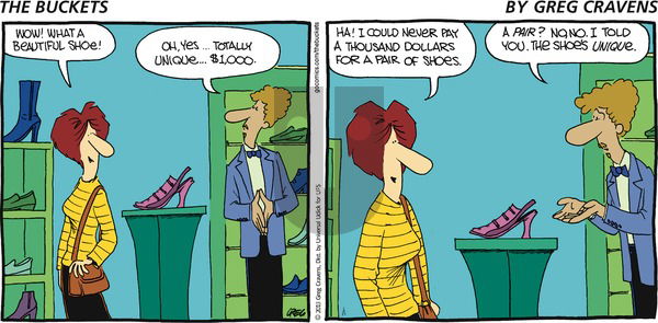 The Buckets on Sunday February 24, 2013 Comic Strip
