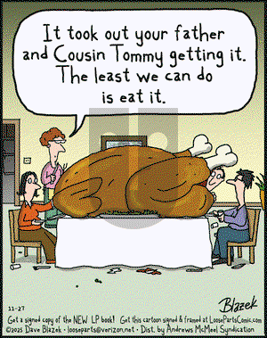 Loose Parts on Thursday November 27, 2025 Comic Strip