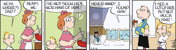 Drabble on Friday February 5, 2016 Comic Strip