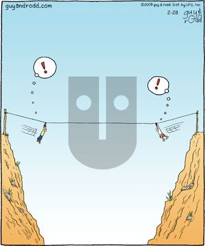 Brevity on Saturday February 28, 2009 Comic Strip