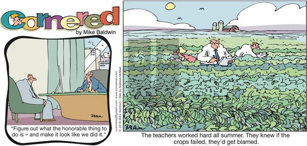 Cornered on Sunday July 29, 2018 Comic Strip