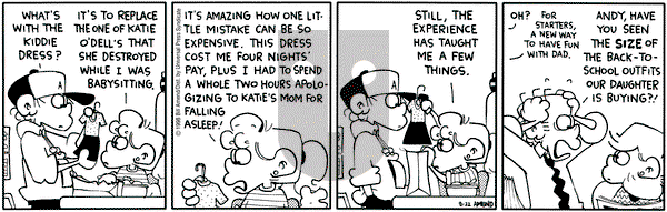 FoxTrot on Tuesday September 29, 1998 Comic Strip