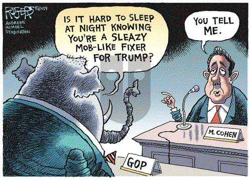 Rob Rogers on Saturday March 2, 2019 Comic Strip