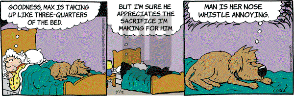 Lola on Thursday April 2, 2015 Comic Strip