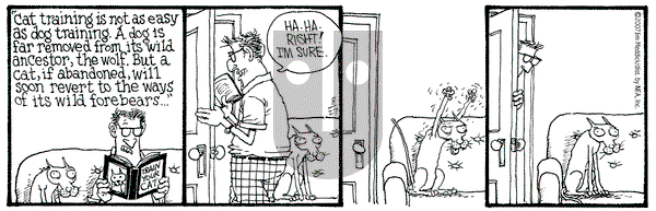 Monty on Monday August 27, 2007 Comic Strip
