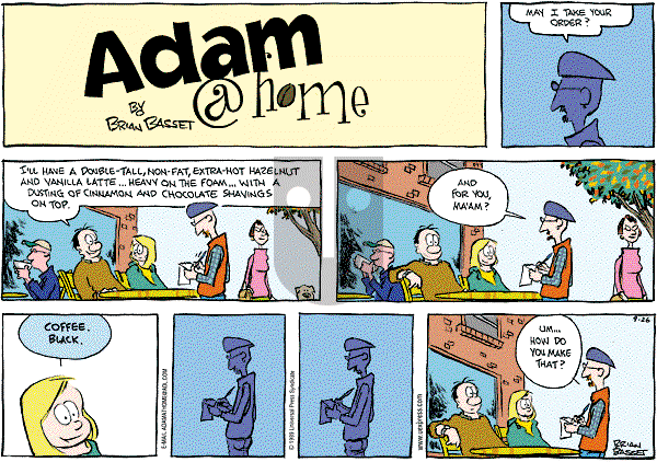 Adam@Home on Sunday September 26, 1999 Comic Strip