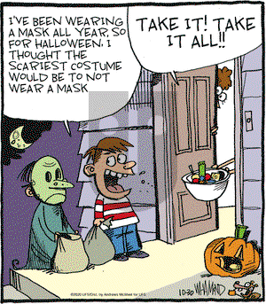 Reality Check on Friday October 30, 2020 Comic Strip