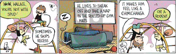 Wallace the Brave on Thursday May 7, 2020 Comic Strip