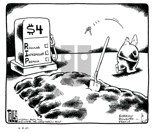 Tom Toles - Sunday June 8, 2008 Comic Strip