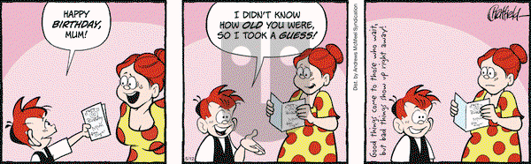 Ginger Meggs on Monday May 12, 2025 Comic Strip