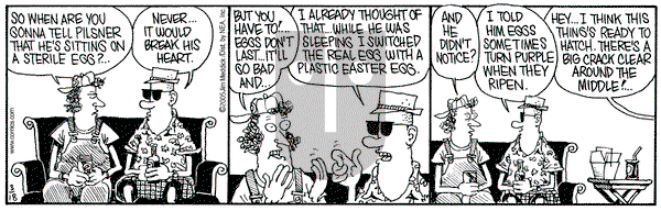 Monty on Friday March 18, 2005 Comic Strip