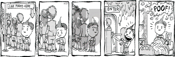 Lio on Friday October 23, 2015 Comic Strip