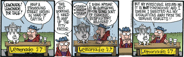 Monty on Thursday April 28, 2016 Comic Strip