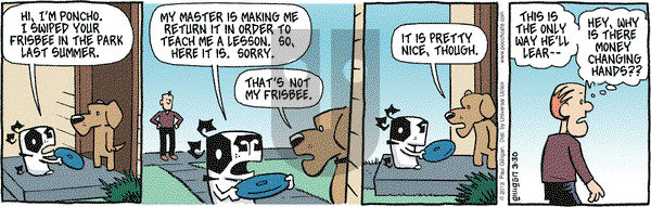 Pooch Cafe on Saturday March 30, 2013 Comic Strip