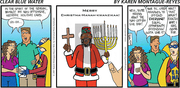 Clear Blue Water on Friday January 11, 2008 Comic Strip