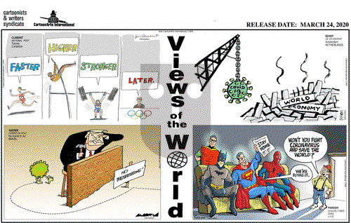 Views of the World on Thursday March 26, 2020 Comic Strip