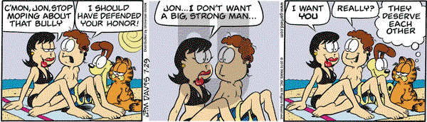 Garfield on Thursday July 29, 2010 Comic Strip