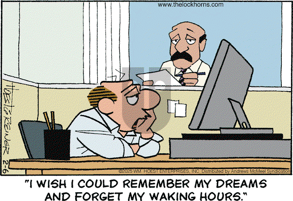 The Lockhorns - Thursday February 6, 2025 Comic Strip
