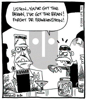 Reality Check on Tuesday October 31, 2006 Comic Strip