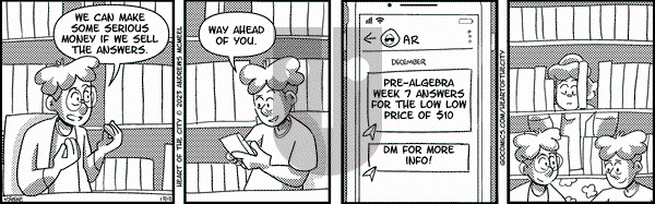 Heart of the City on Tuesday December 12, 2023 Comic Strip