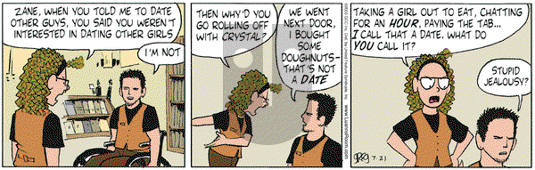 Luann - Monday July 21, 2003 Comic Strip