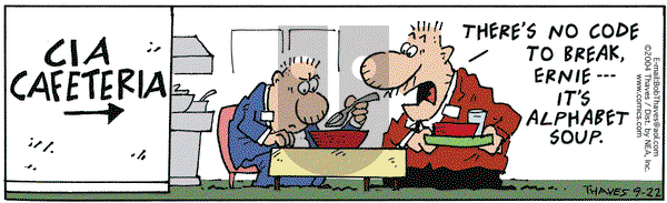 Frank and Ernest on Wednesday September 22, 2004 Comic Strip