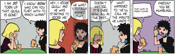 Luann on Monday July 16, 2012 Comic Strip