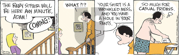 Adam@Home on Tuesday April 29, 2008 Comic Strip