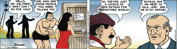 Alley Oop on Monday July 14, 2014 Comic Strip